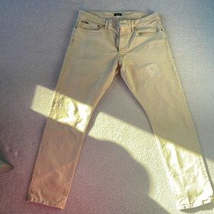 Polo by Ralph Lauren men's tan jeans